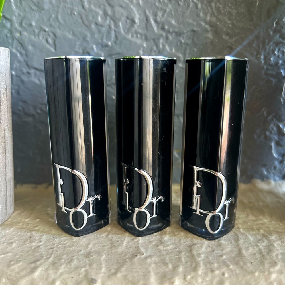 Dior Addict Shine Lipstick Cases Refillable Lip Stick Topper Single One